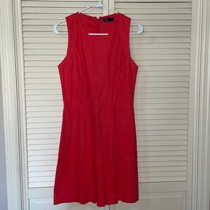 Cotton linen sleeveless dress